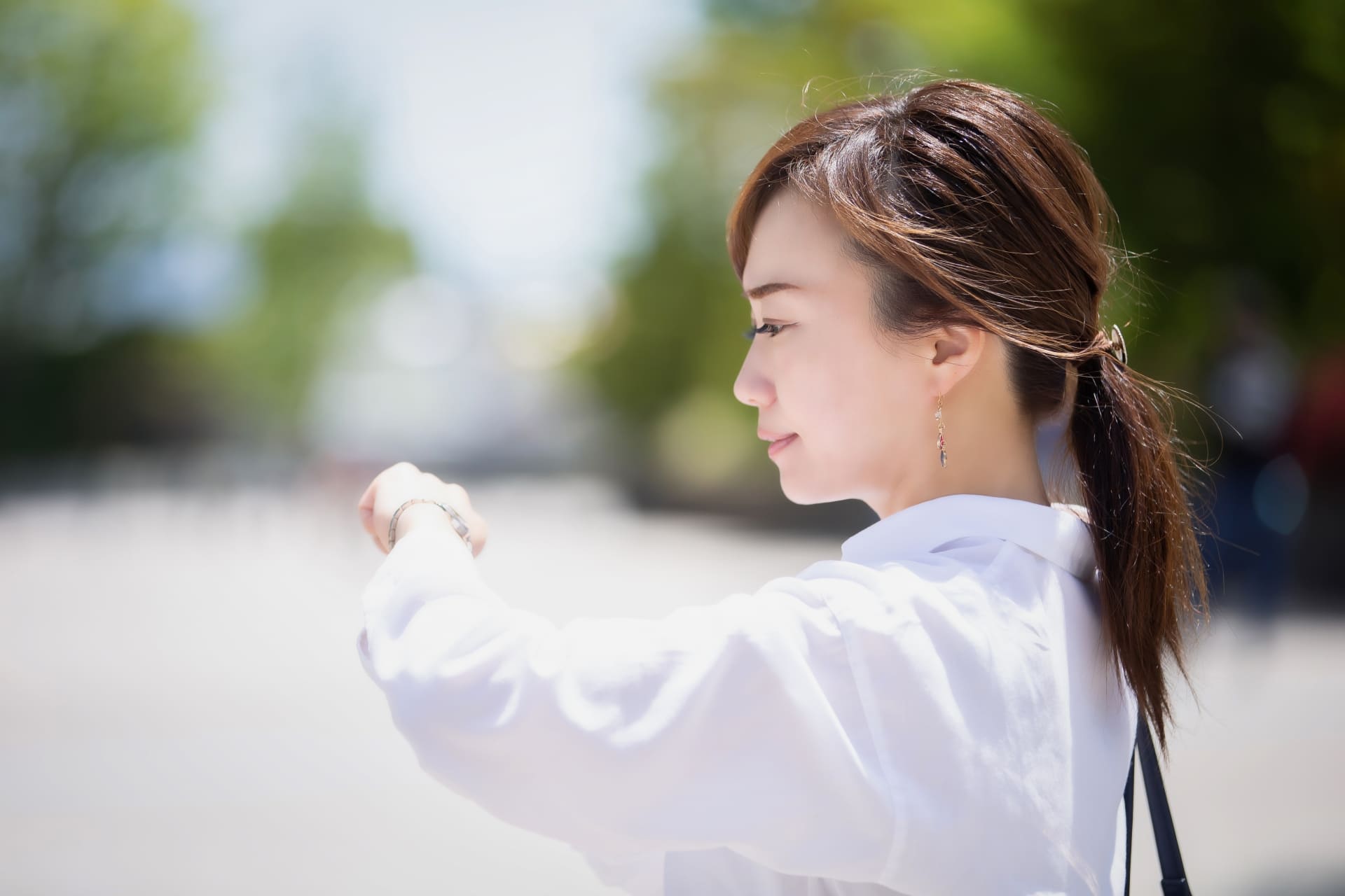 忙しい女性